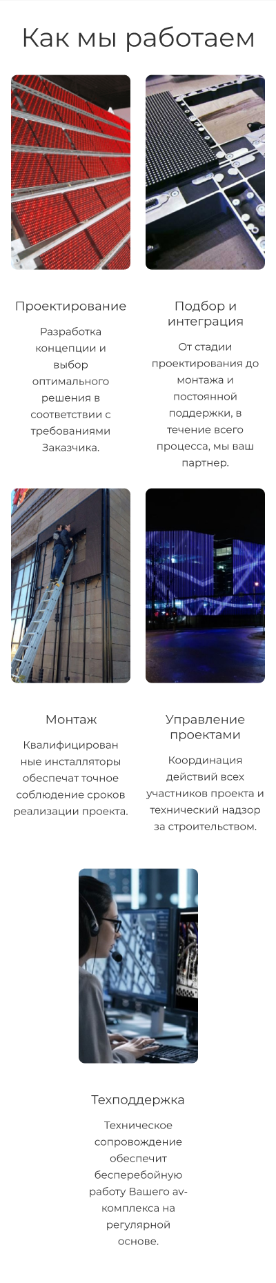 кейс: разработка многофункционального сайта AVISUAL 